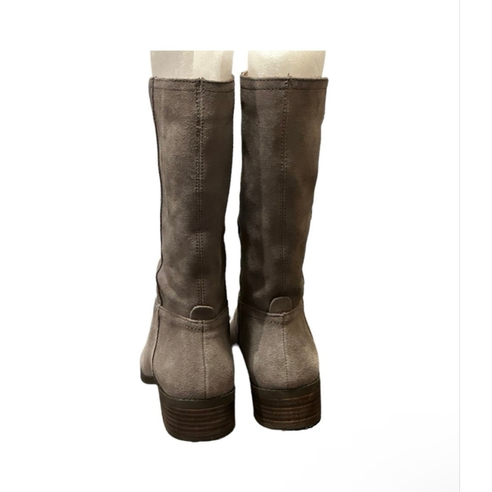 Lucky Brand Women's Lefara Mid Calf Boot Titanium Size 6.5M/37 - Picture 5 of 9